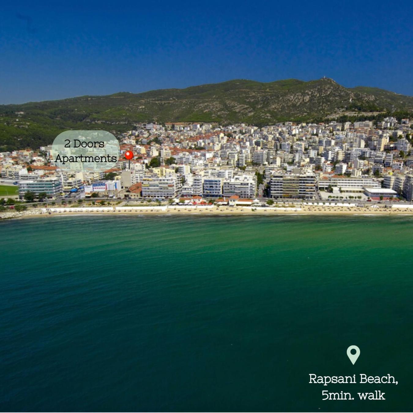 Ferienwohnung 2 Doors Kavala Exterior foto